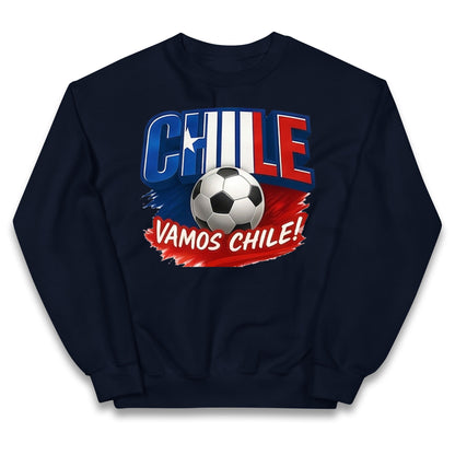 Chile Retro World Cup Kids Jumper