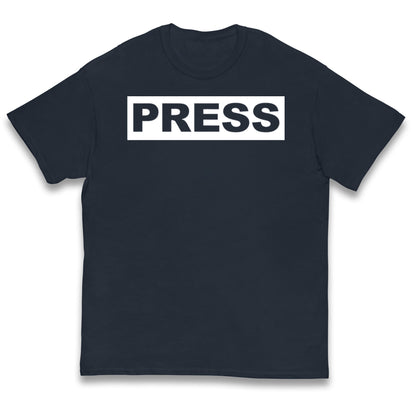 PRESS Palestine Inspired By Journalist Motaz Azaiza Kids Tee