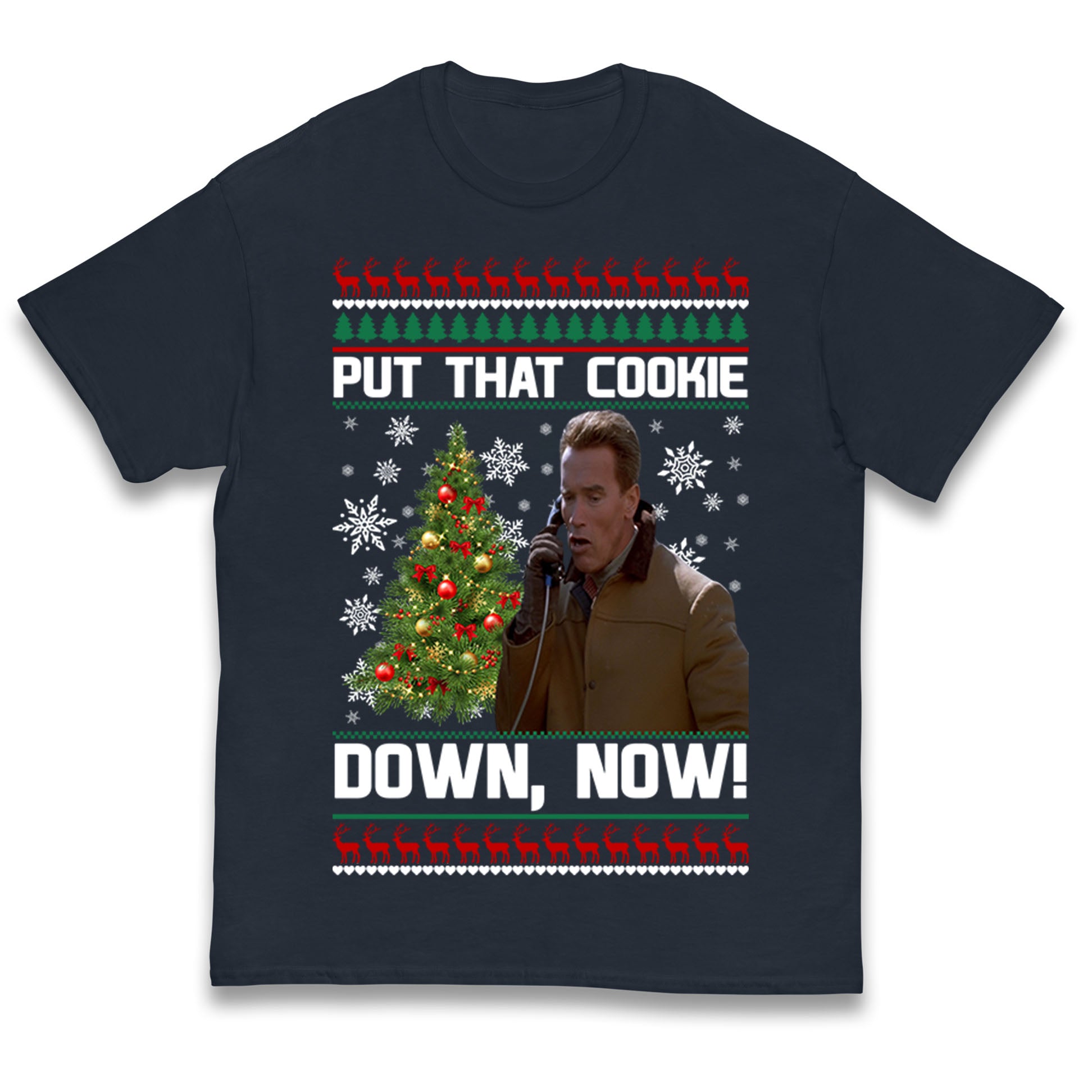 Arnie Christmas Kids T Shirt
