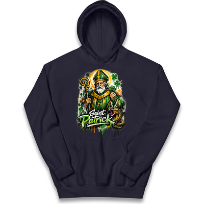 Saint Patrick Ireland Kids Hoodie