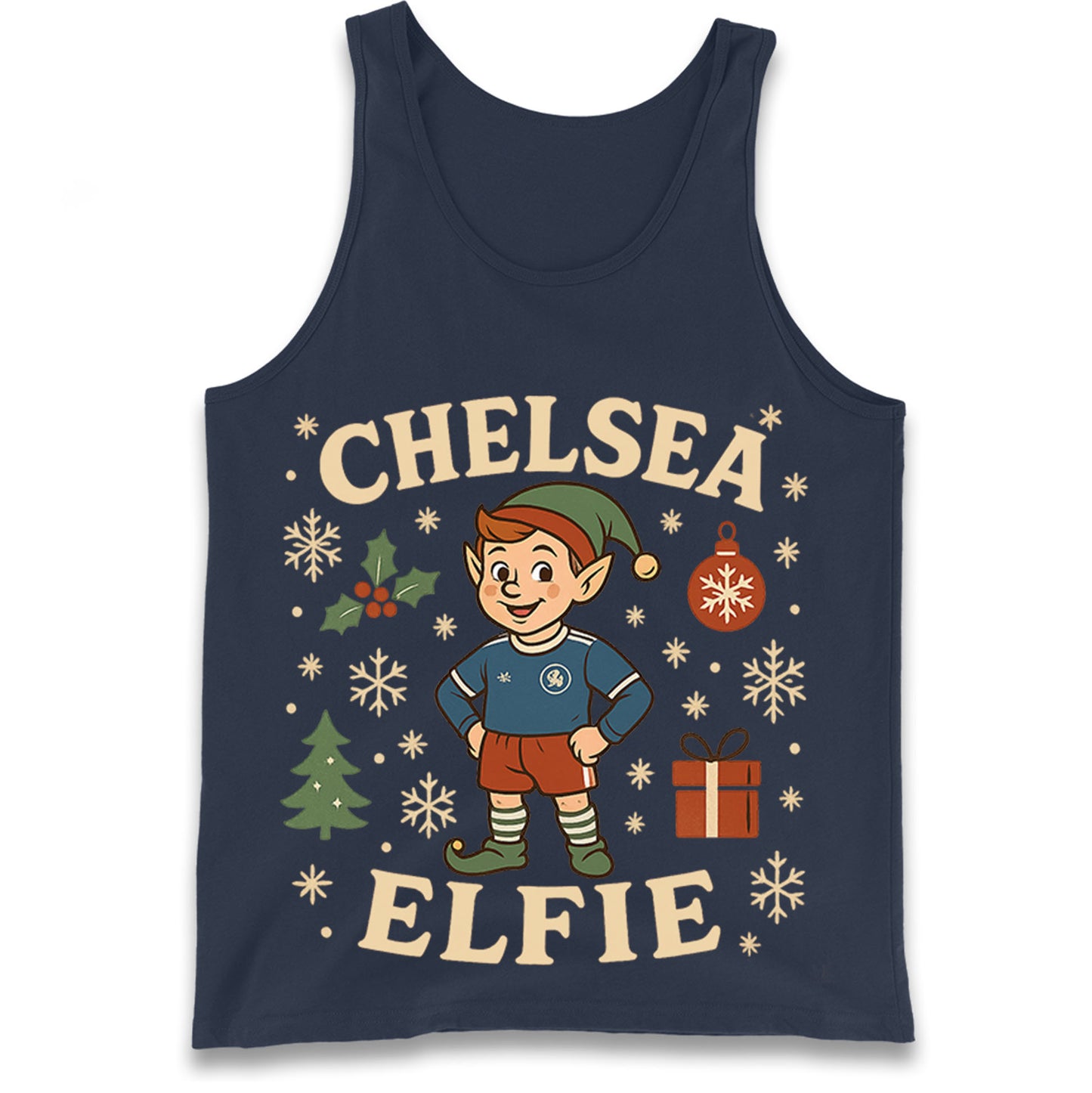 Chelsea FC Christmas Tank Top
