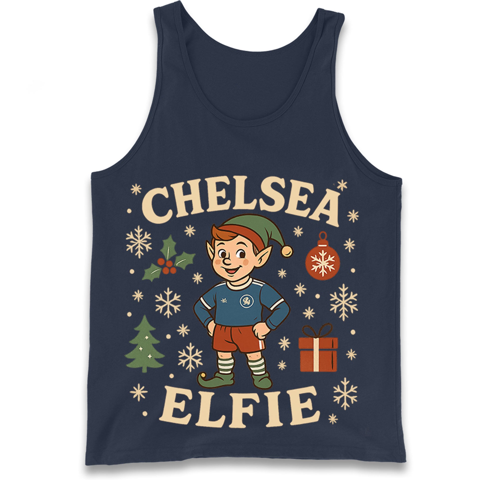 Chelsea FC Christmas Tank Top
