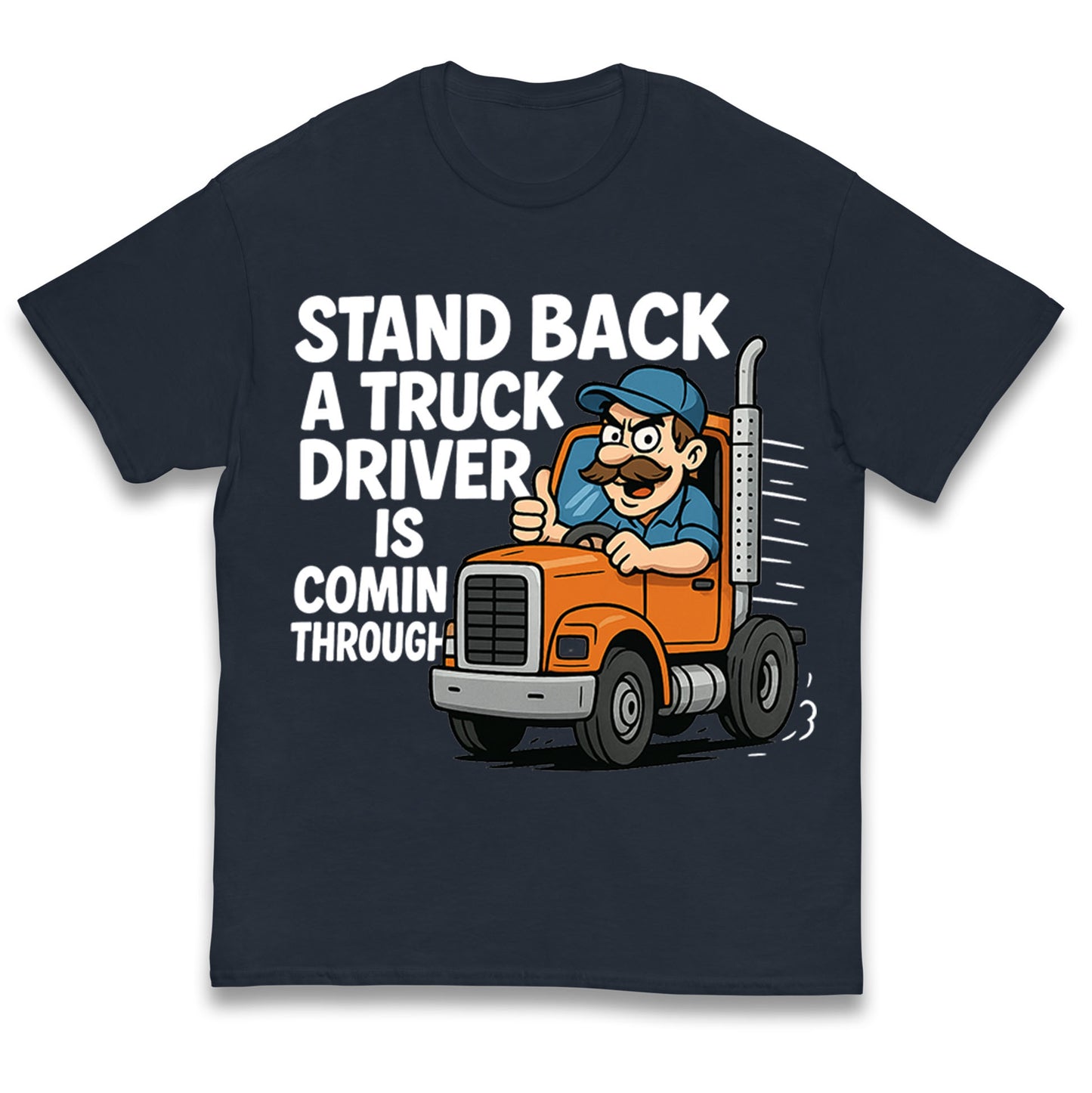 Truck Driver Kids T Shirt 