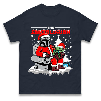 Mandalorian Christmas T Shirt