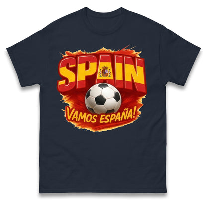 Spain Retro World Cup T Shirt