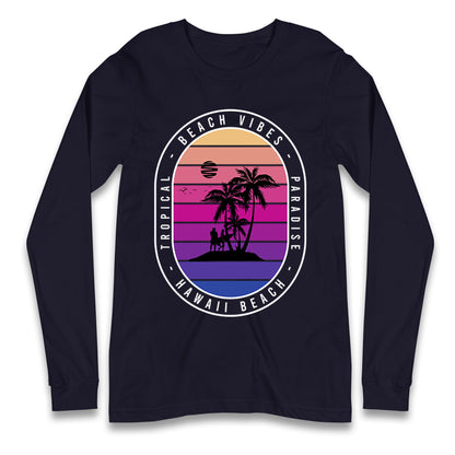 Hawaii Beach Longsleeve T Shirt