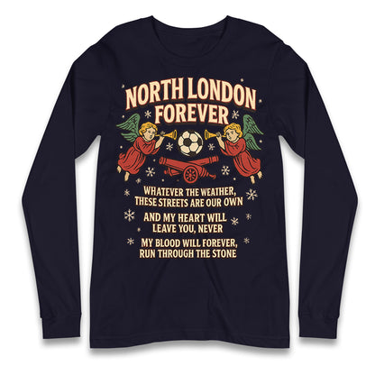 North London Forever Arsenal Christmas Long Sleeve Shirt
