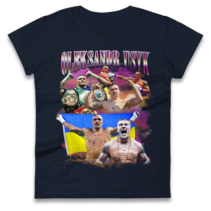 Oleksandr Usyk Ladies T Shirt UK