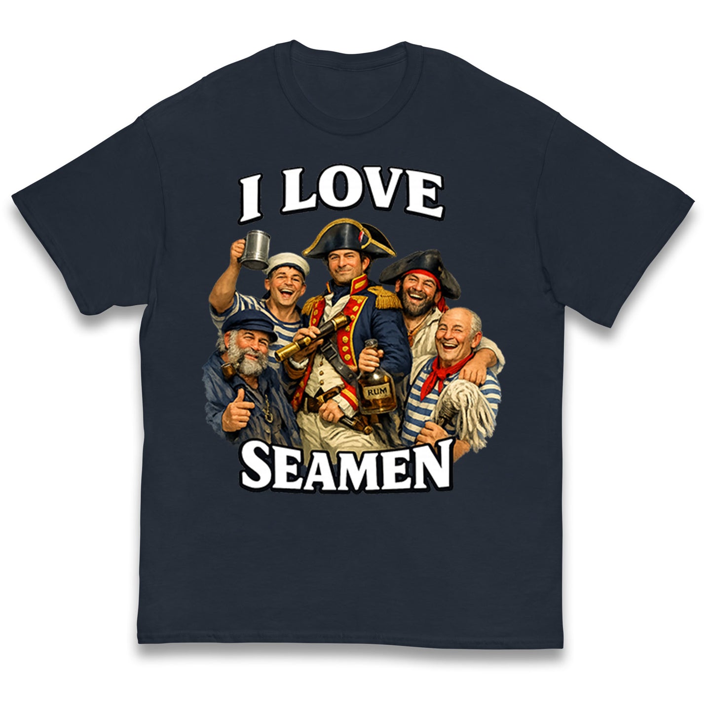 I Love Seamen Funny Cringe Meme Offensive  Kids T Shirt
