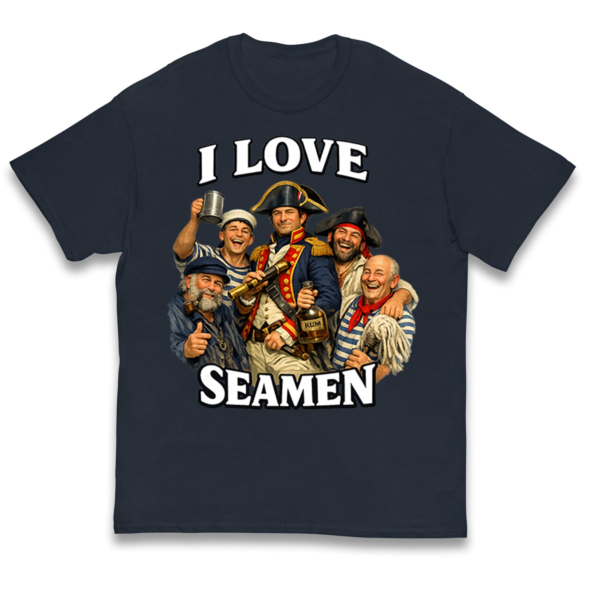 I Love Seamen Funny Cringe Meme Offensive  Kids T Shirt