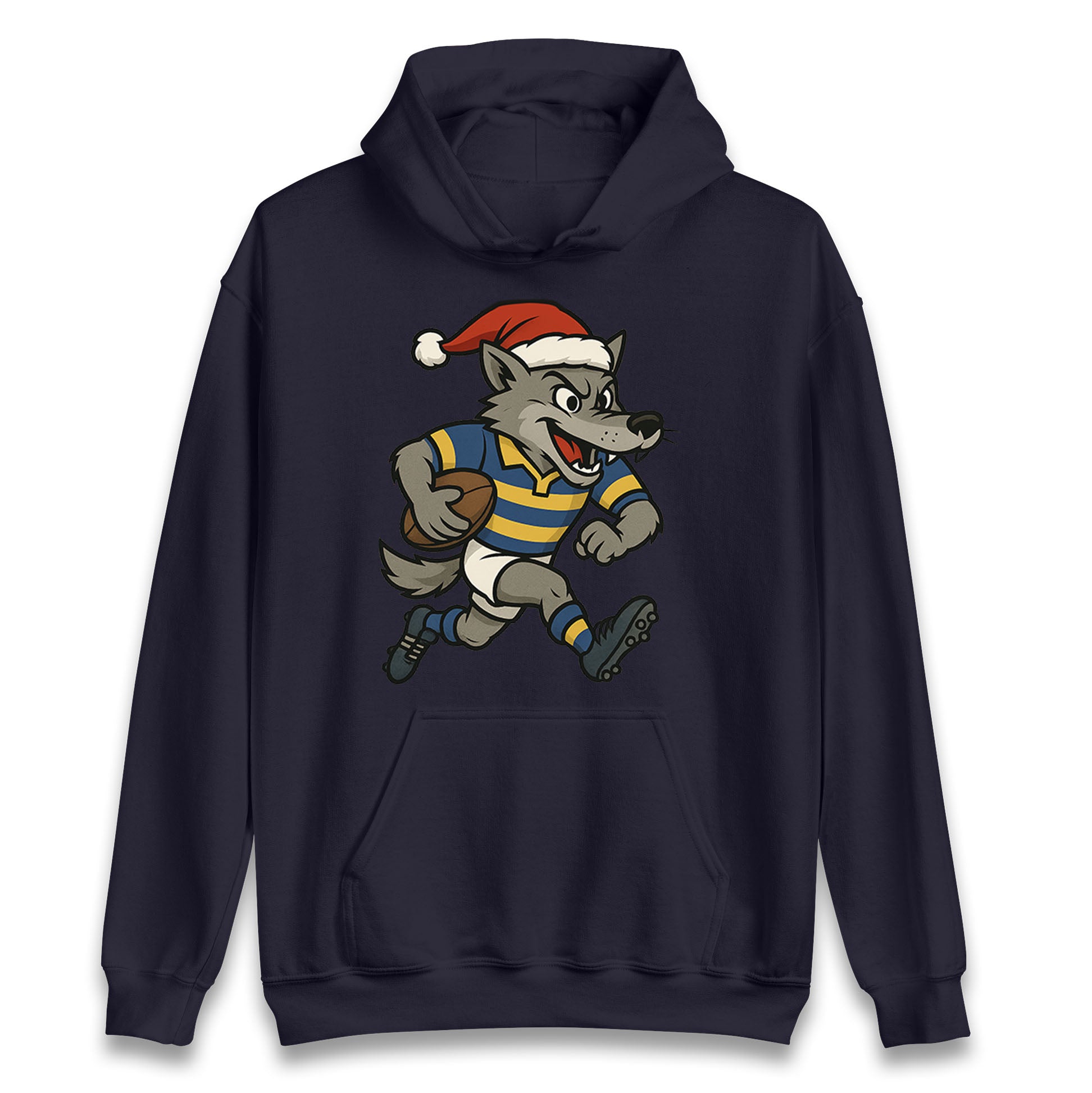 Warrington Wolves Christmas Hoodie