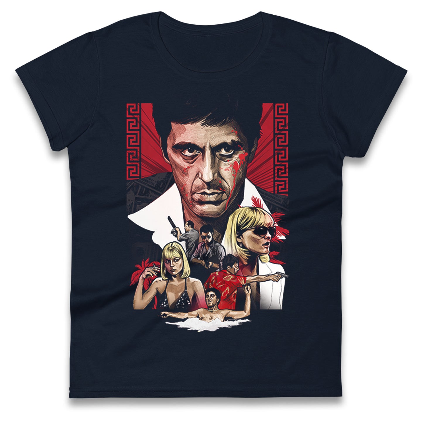 Tony Montana Scarface Ladies Shirt