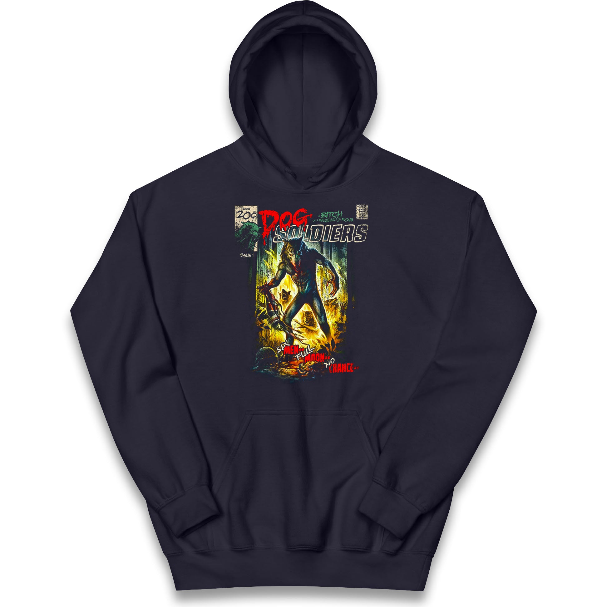 Dog Soldiers A Bitch Of A Werewolf Kids Hoodie