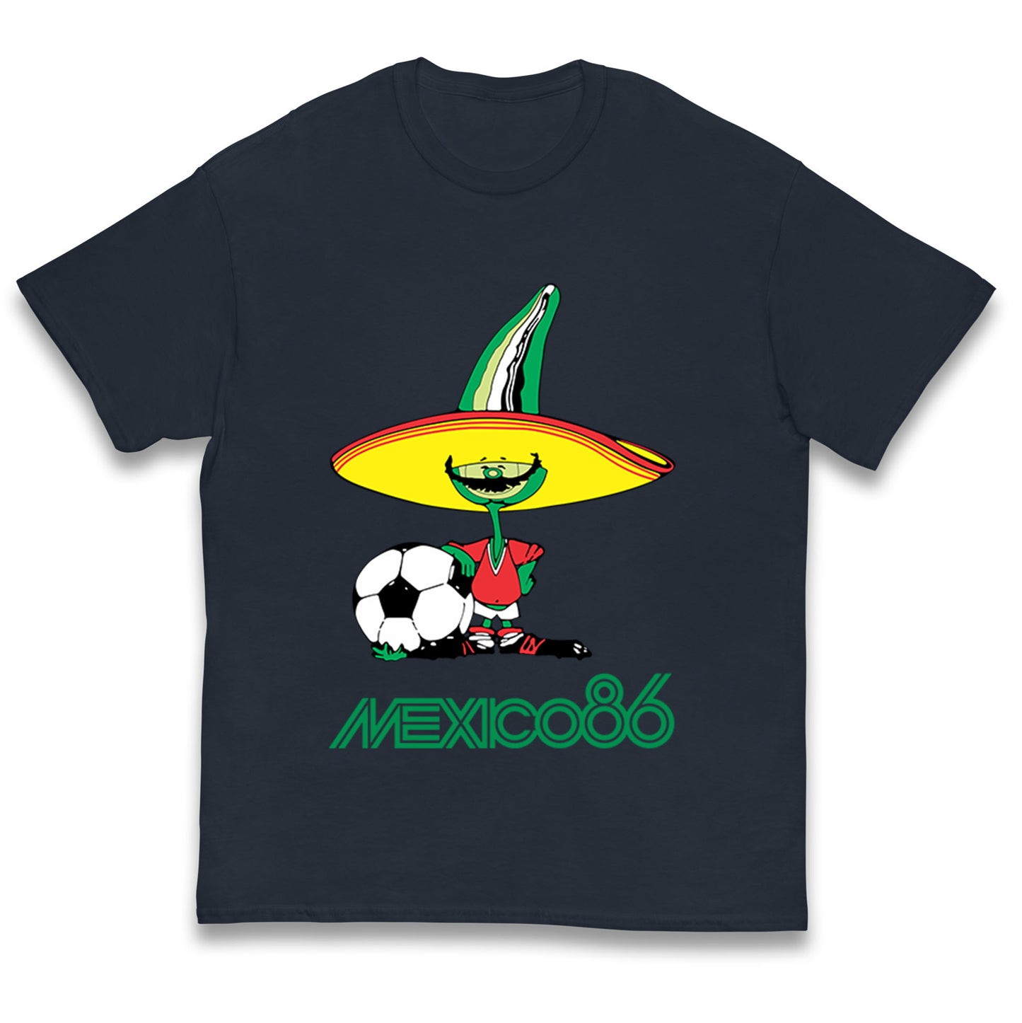 Mexico 86 Mascot Kids T Shirt