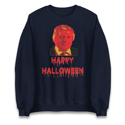 Boris Johnson Happy Halloween Sweatshirt
