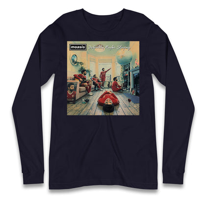 Moasis Definitely Maybe Staying Liverpool Long Sleeve Shirt