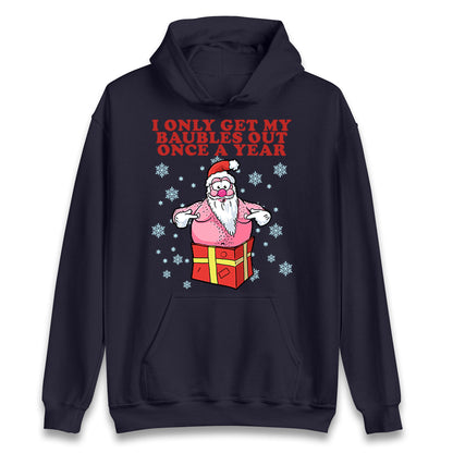 Fat Santa Christmas Funny Hoodie