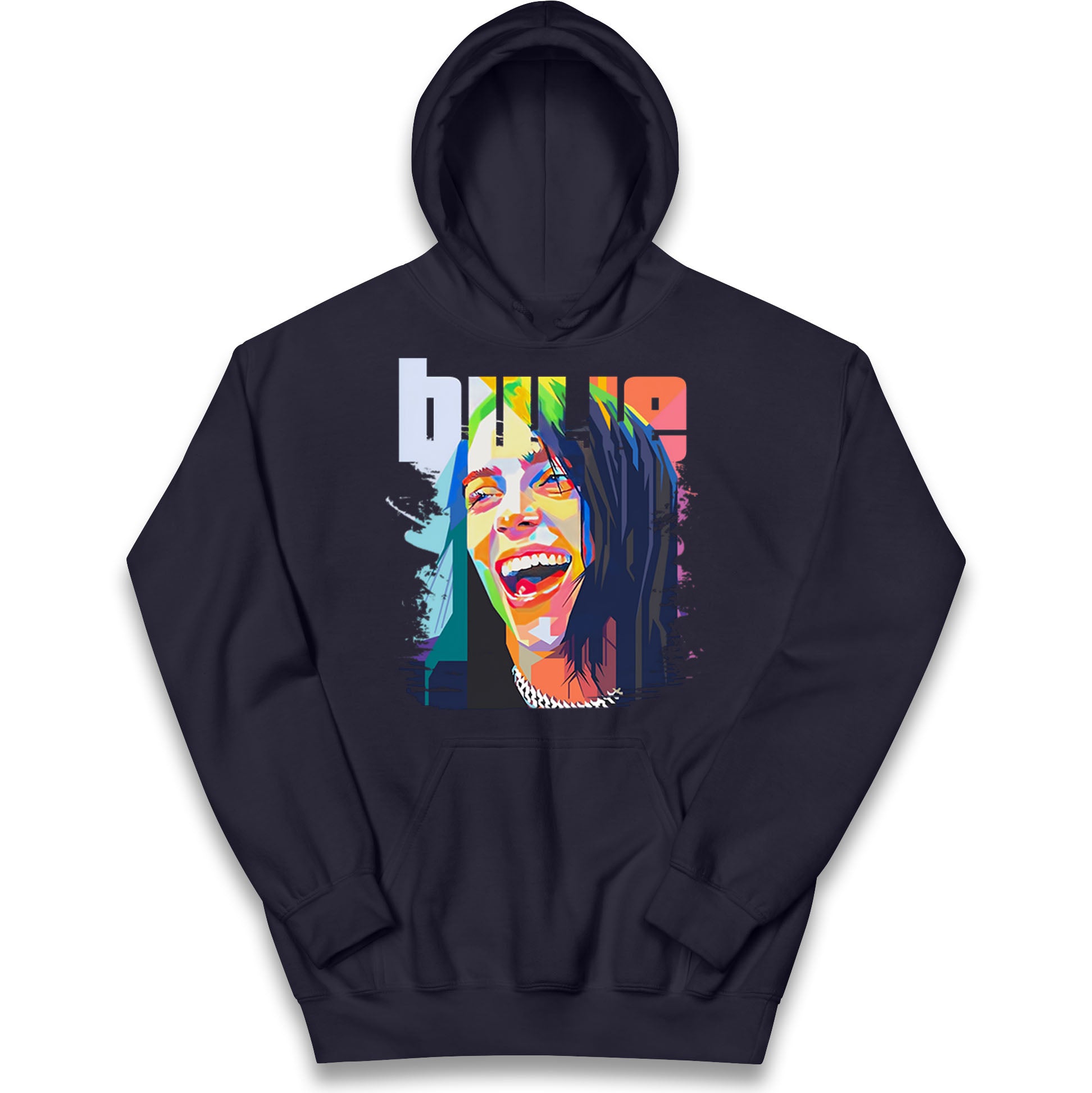 Billie Eilish Painting Kids Hoodie