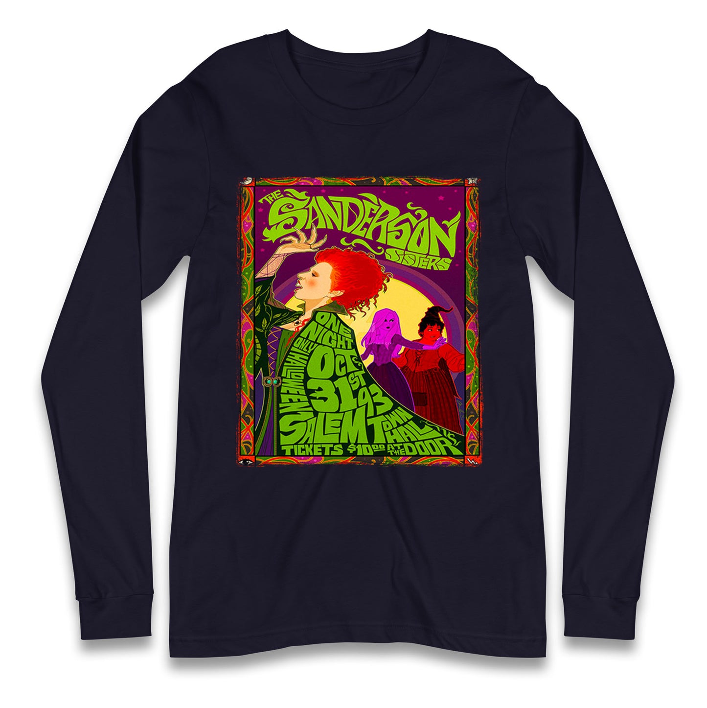 Sanderson Sisters Halloween Long Sleeve T Shirt