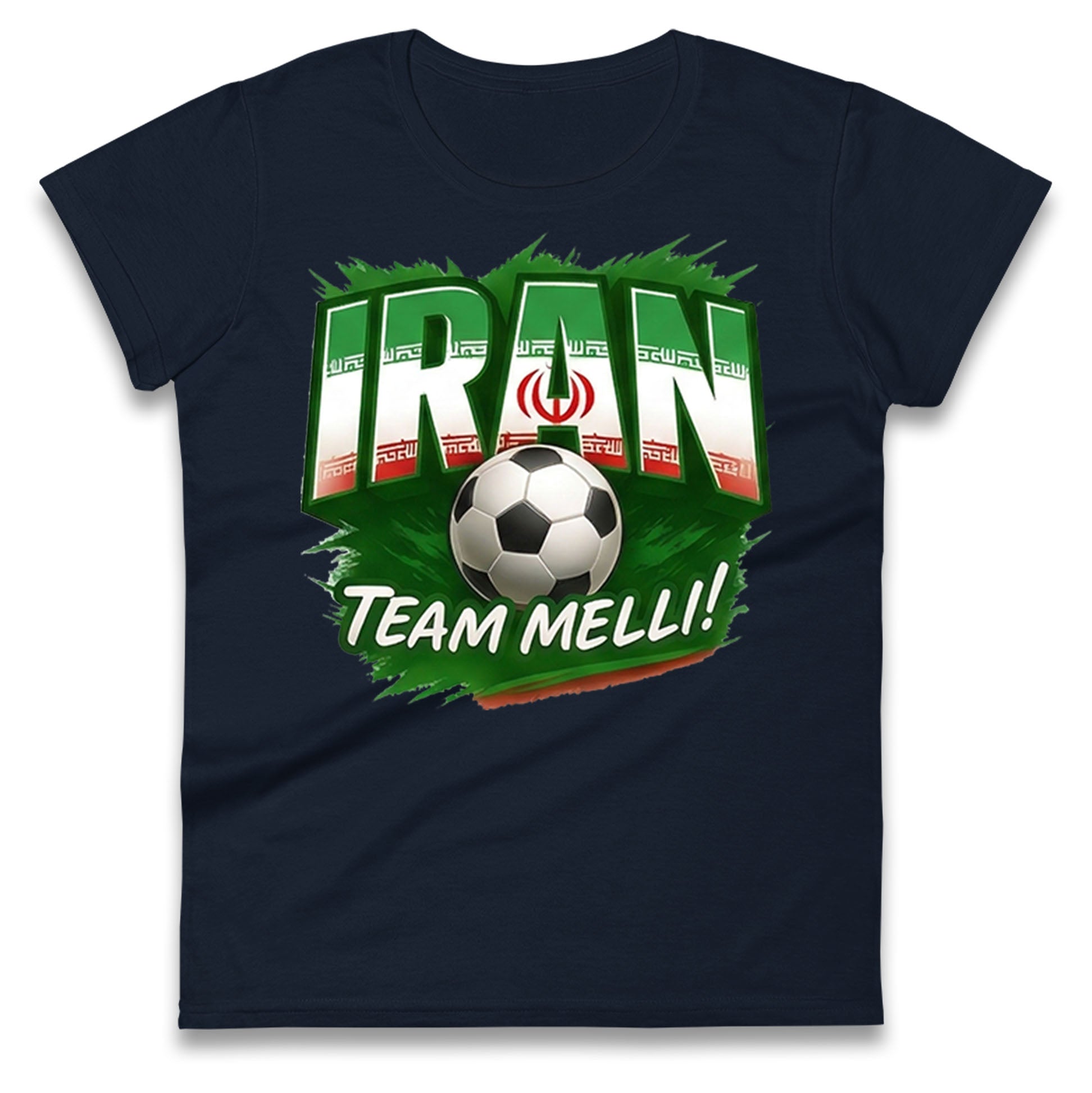Iran Retro World Cup Ladies T Shirt