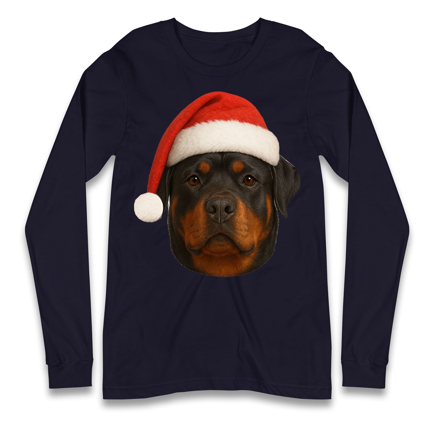 Rottweiler Christmas Longsleeve T Shirt 