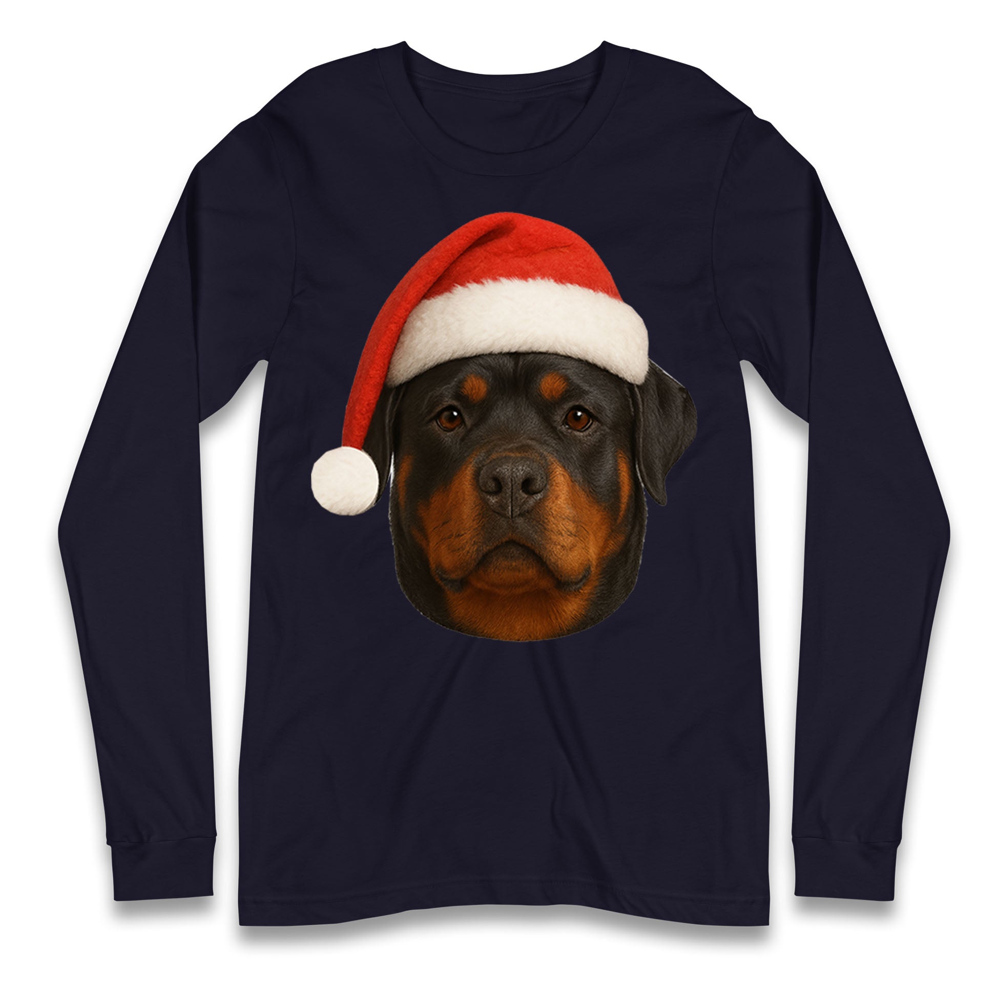 Rottweiler Christmas Longsleeve T Shirt 