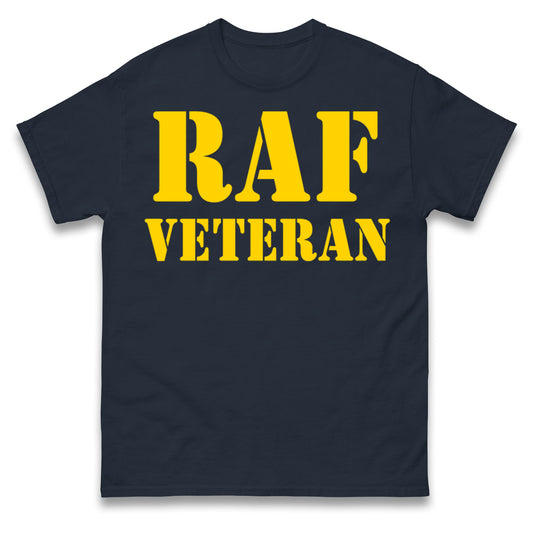 RAF Veteran T Shirt 