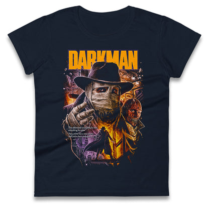 Darkman Face Ladies T Shirt