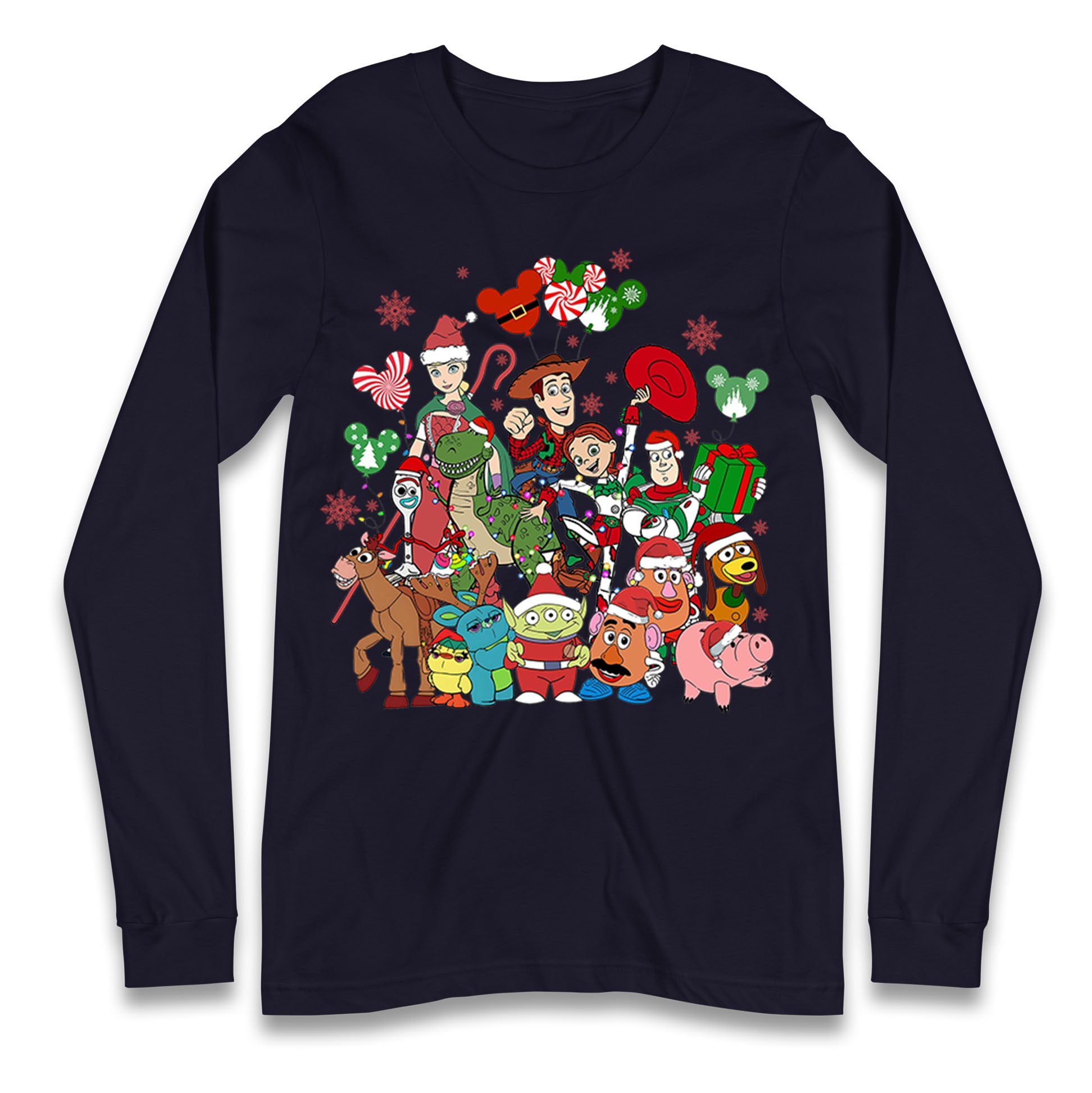 Toy Story Christmas Longsleeve T Shirt