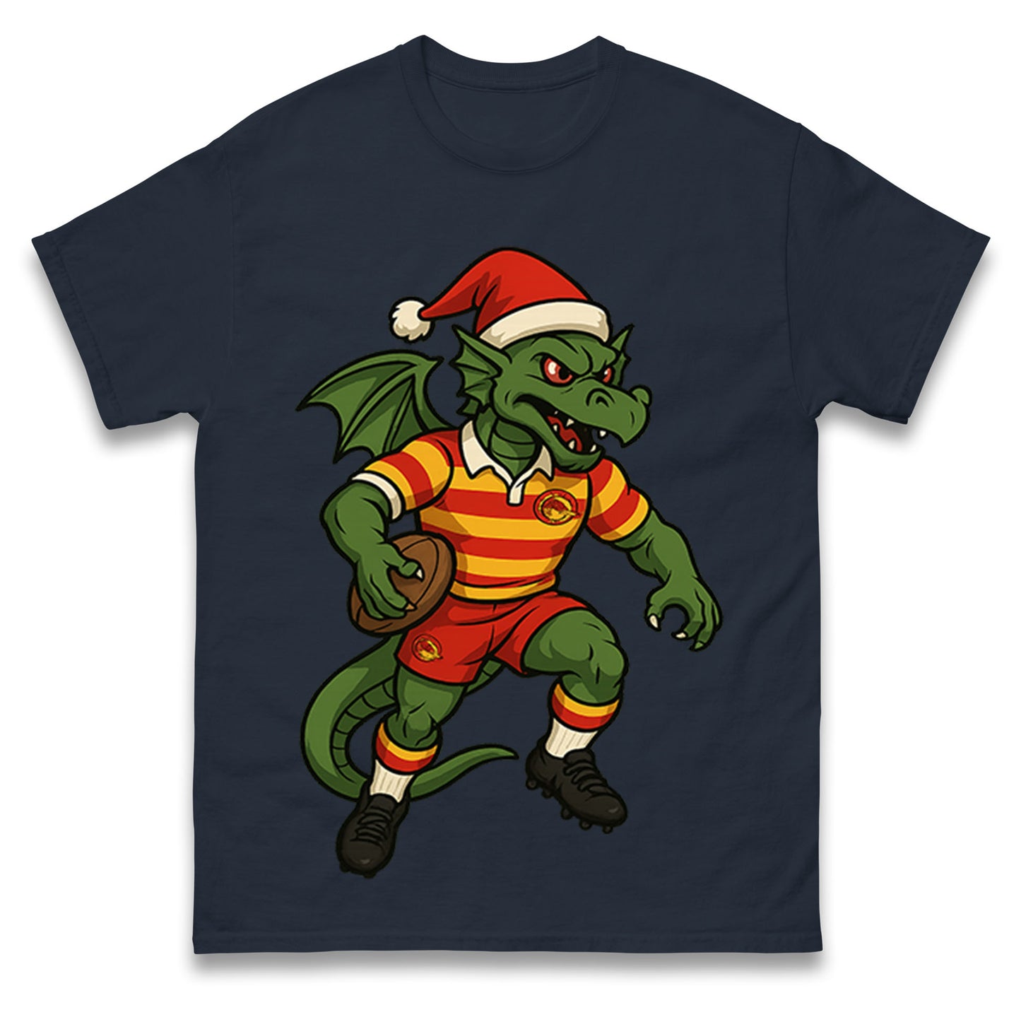 Catalans Dragons Christmas T Shirt 