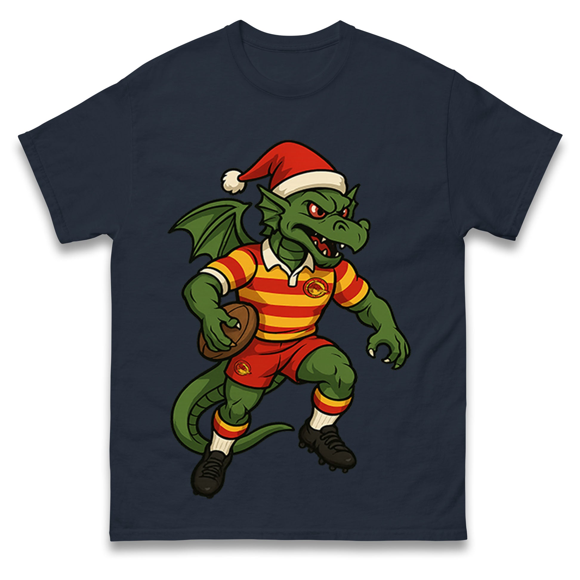 Catalans Dragons Christmas T Shirt 