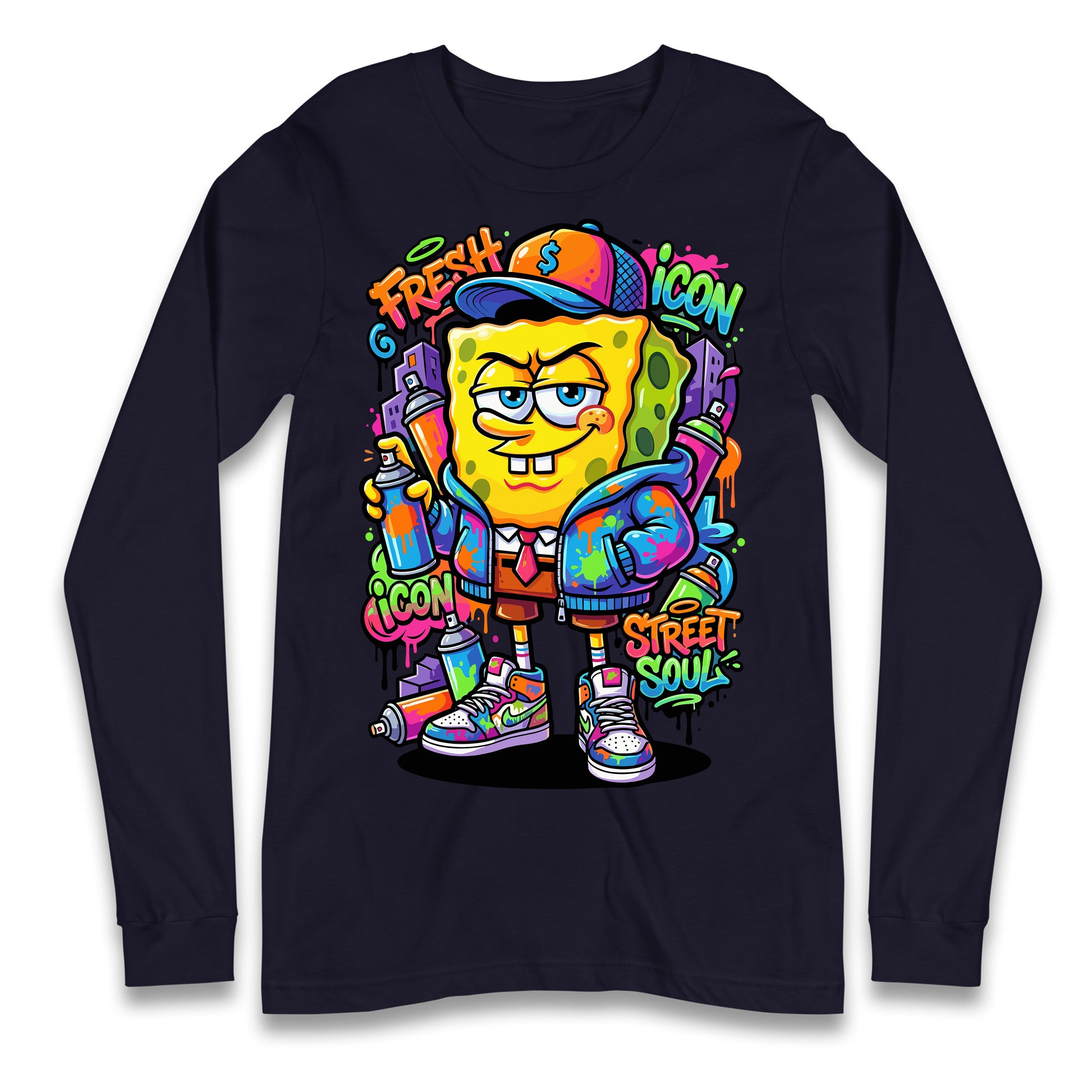 Sponge Bob Square Pants Longsleeve T Shirt