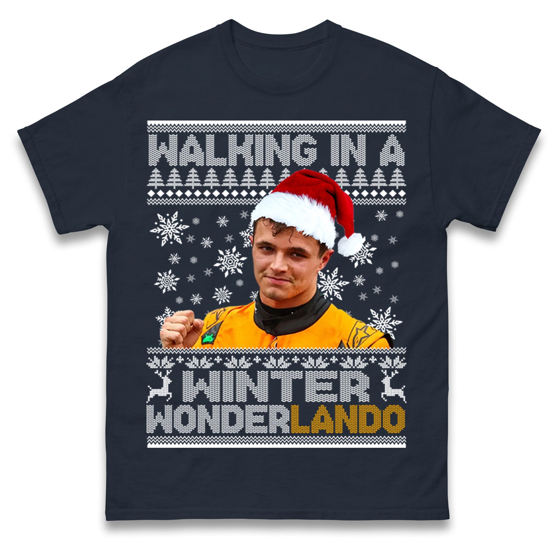 Lando Norris Christmas T Shirt