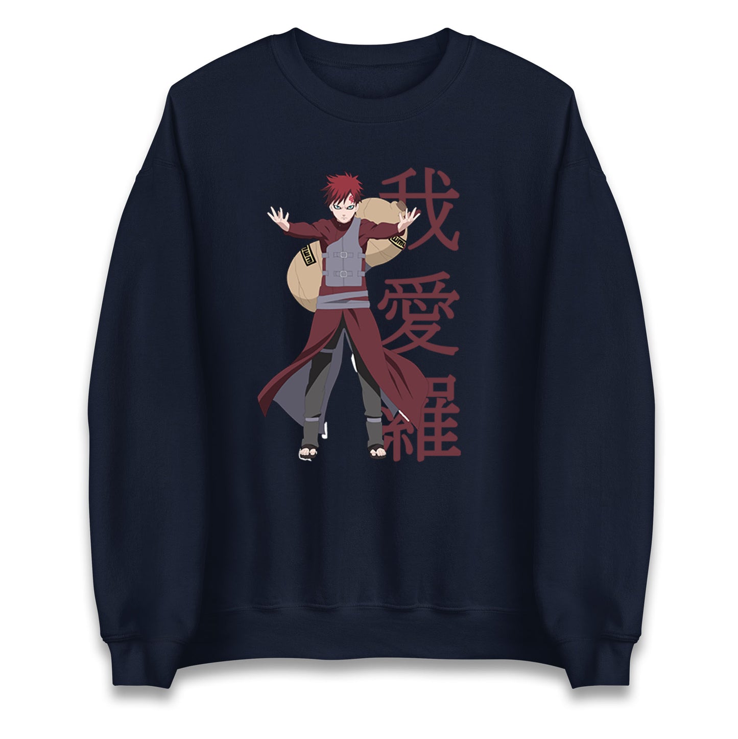 naruto shippuden gaara naruto sweatshirt