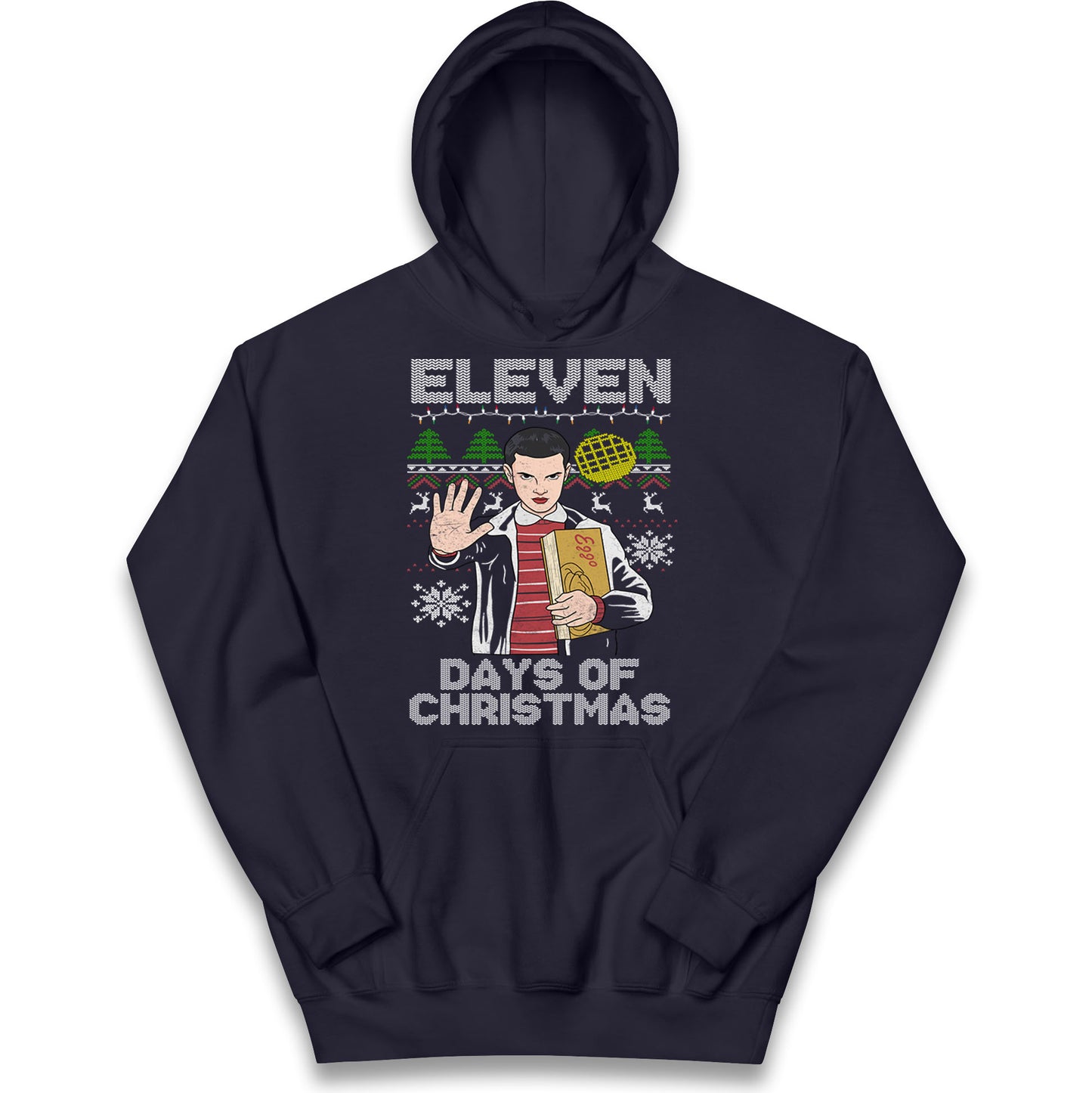 Eleven Christmas Kids Hoodie
