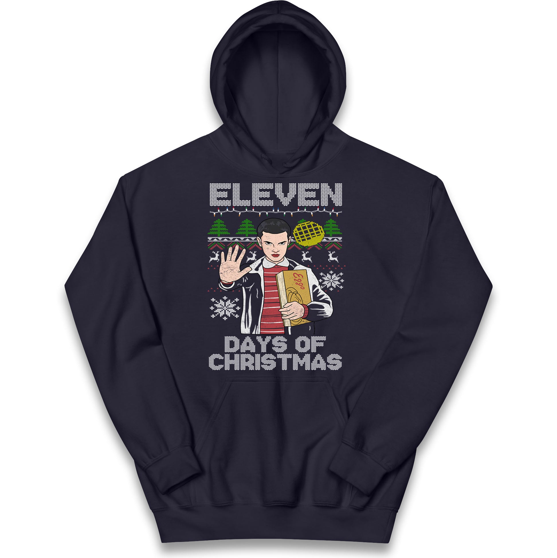 Eleven Christmas Kids Hoodie