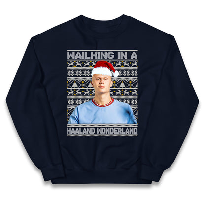 erling haaland christmas jumper