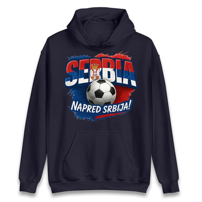 Serbia Retro World Cup Hoodie