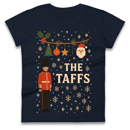 The Taffs Welsh Guards Christmas Ladies Shirt