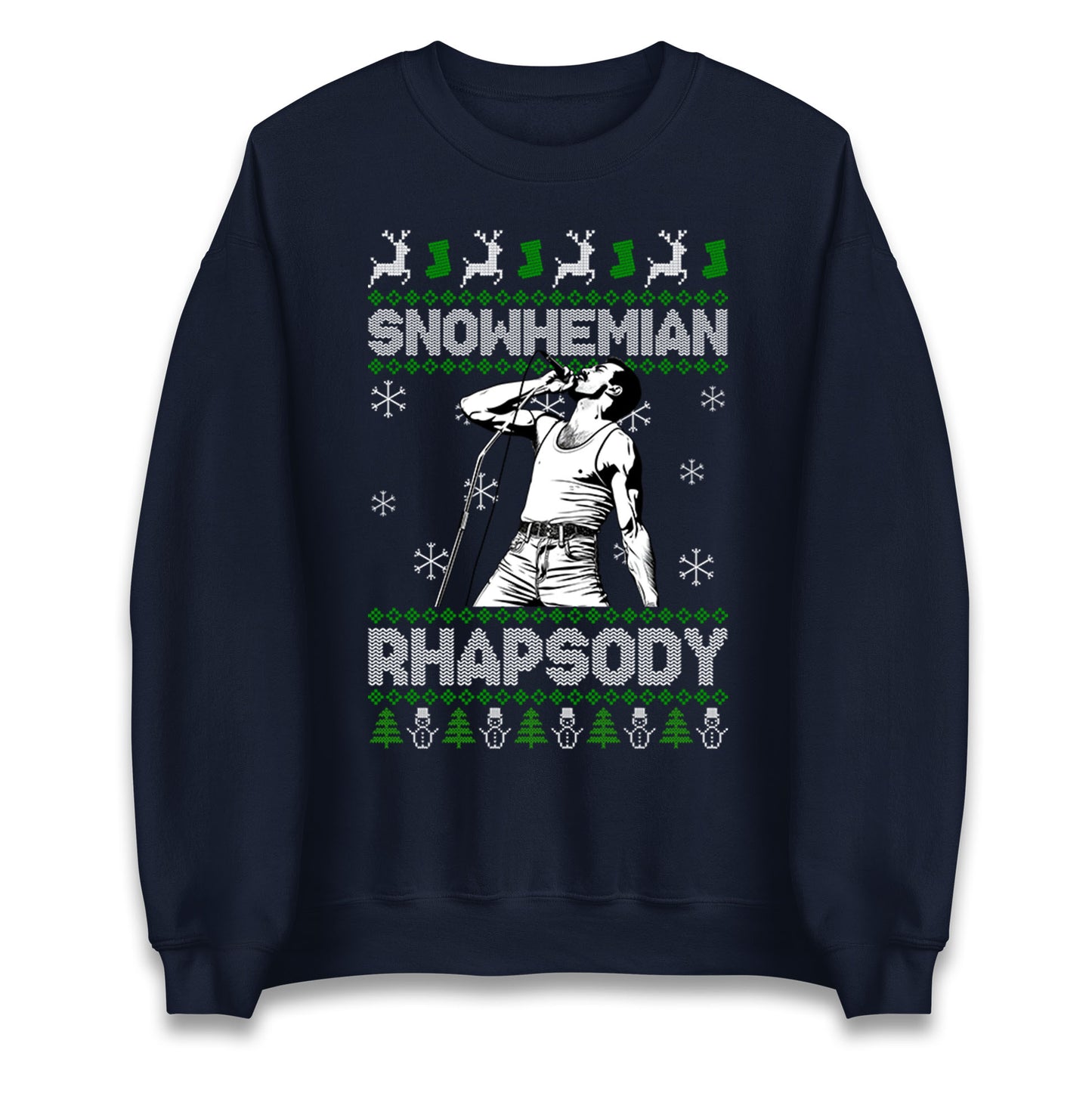Freddie Mercury Christmas Jumper