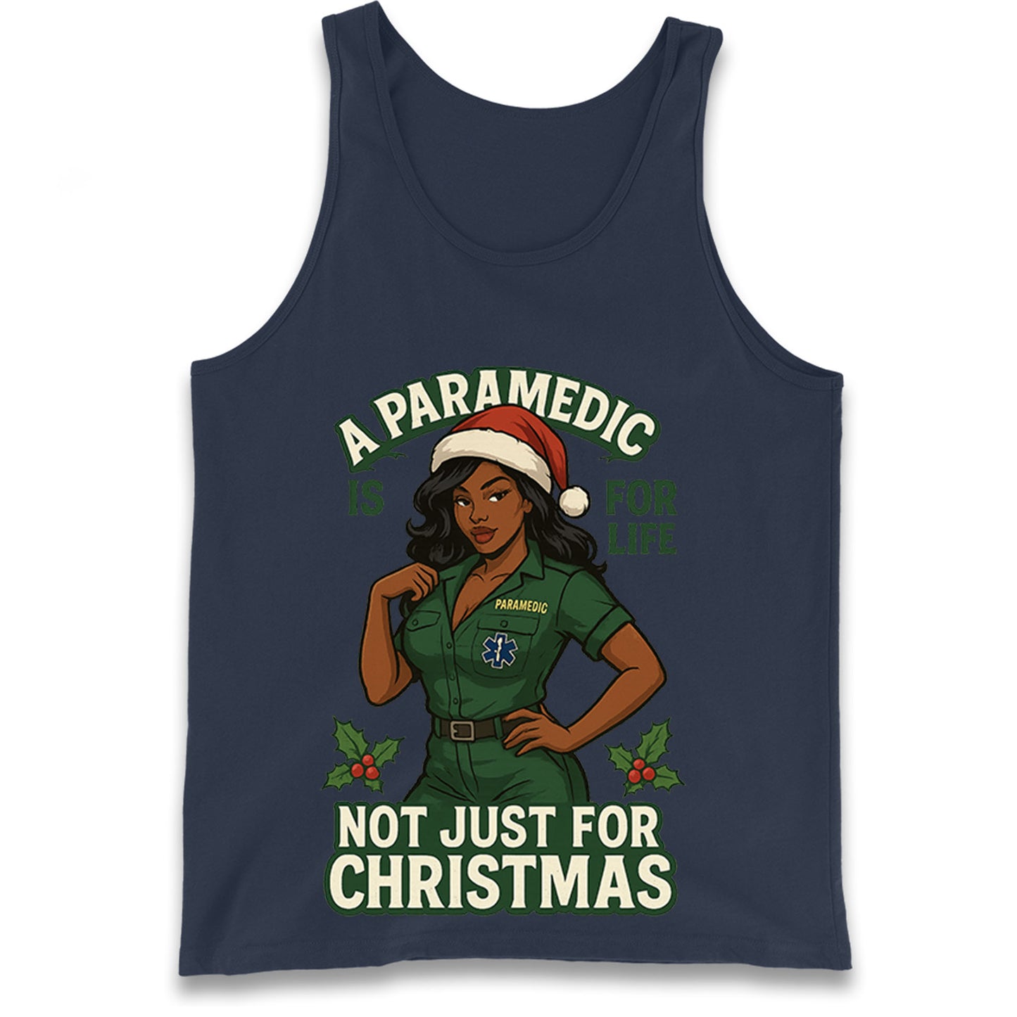 Paramedic Xmas Tank Top