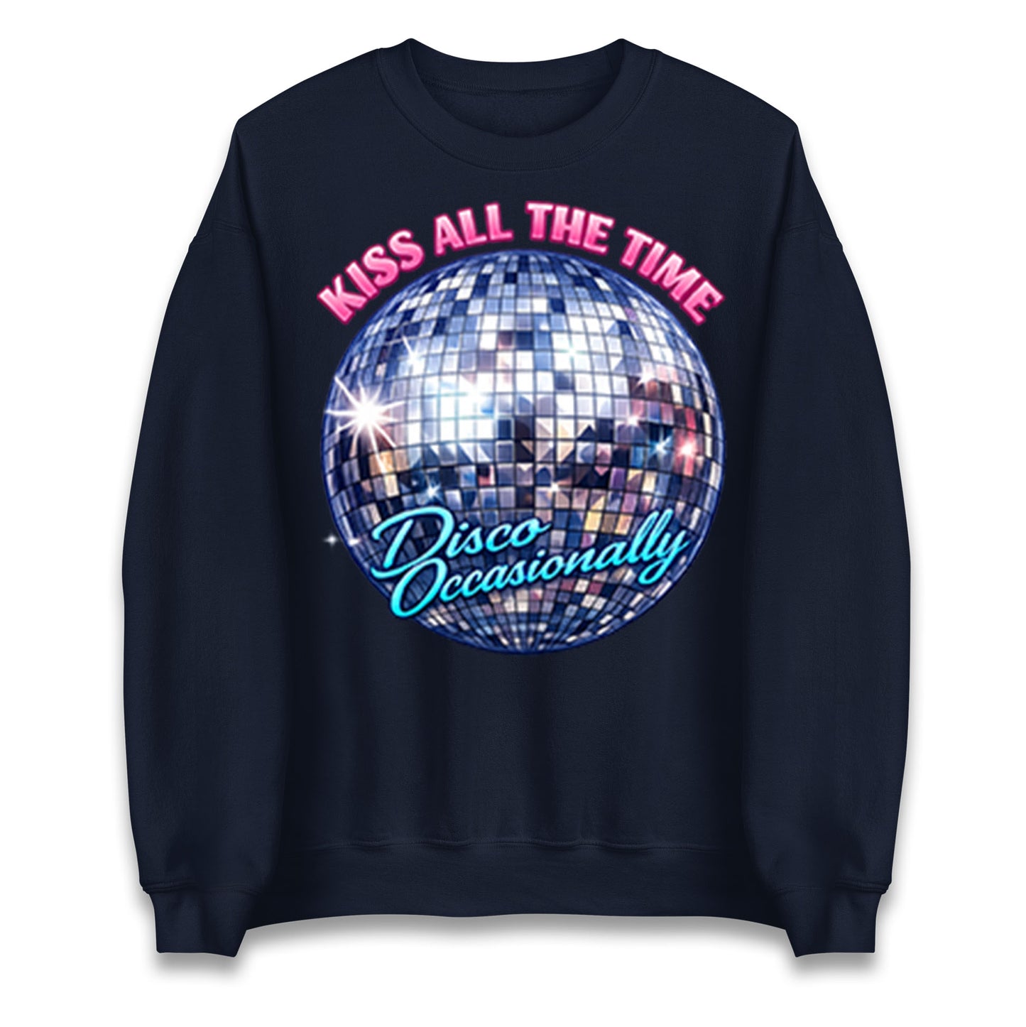 Kiss All The Time Disco Occasionally Jumper