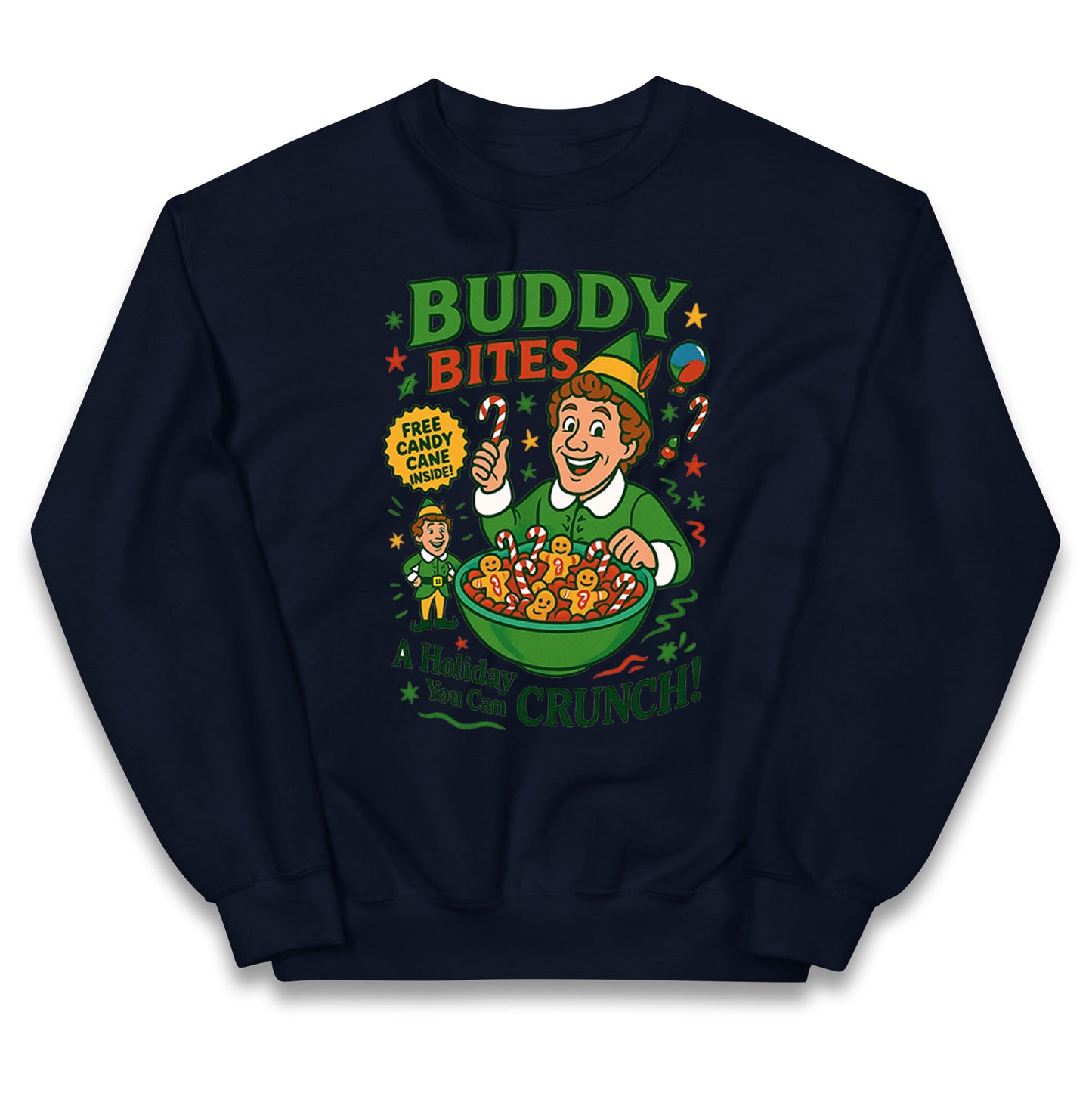 Elf Christmas Kids Jumper
