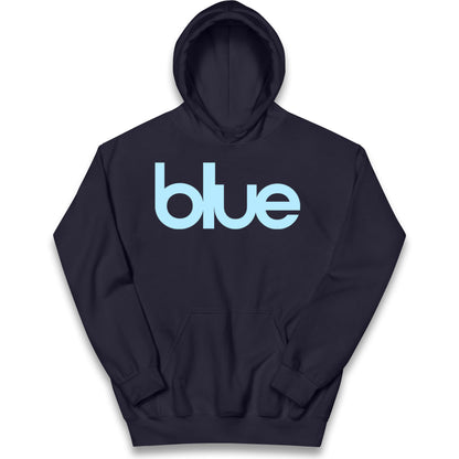 Blue Blur Robbie Williams Kids Hoodie