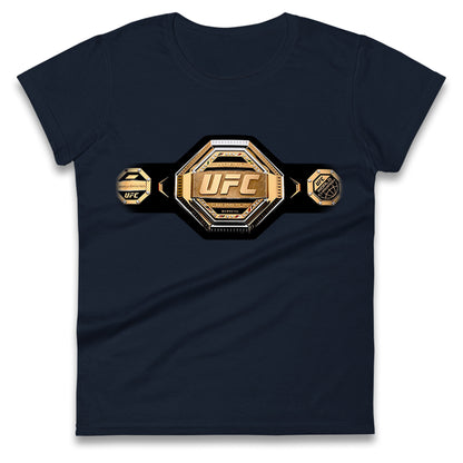 UFC Belt Ladies T Shirt