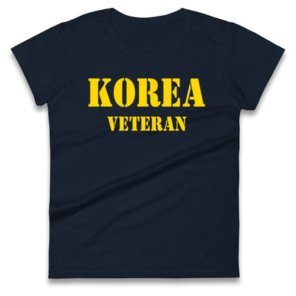 Korea Veteran Ladies T Shirt