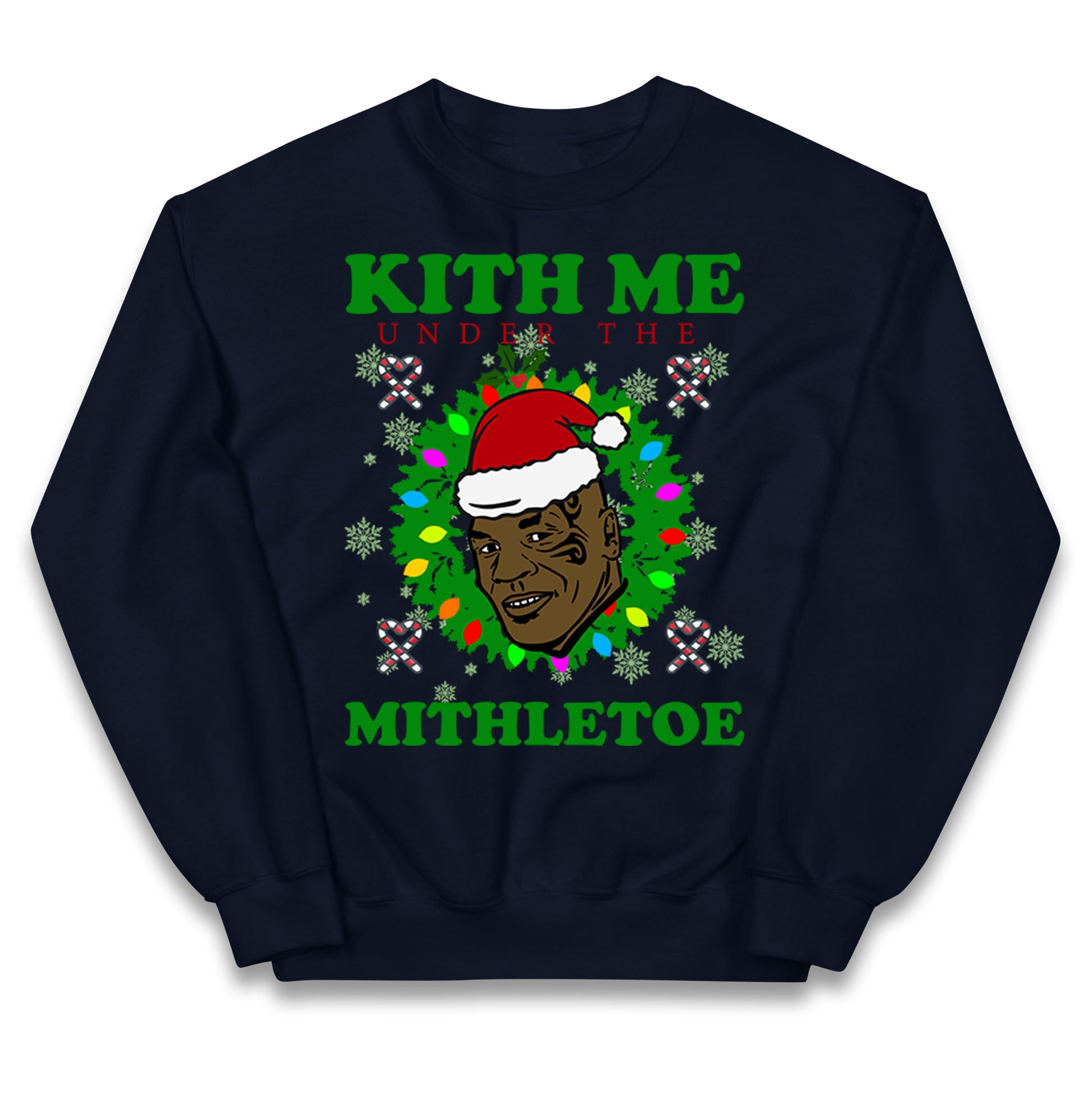 Mike Tyson Funny Christmas Jumper