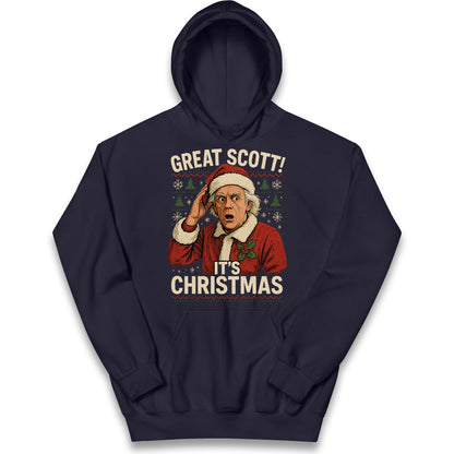 Back to the Future Doc Brown Kids Hoodie