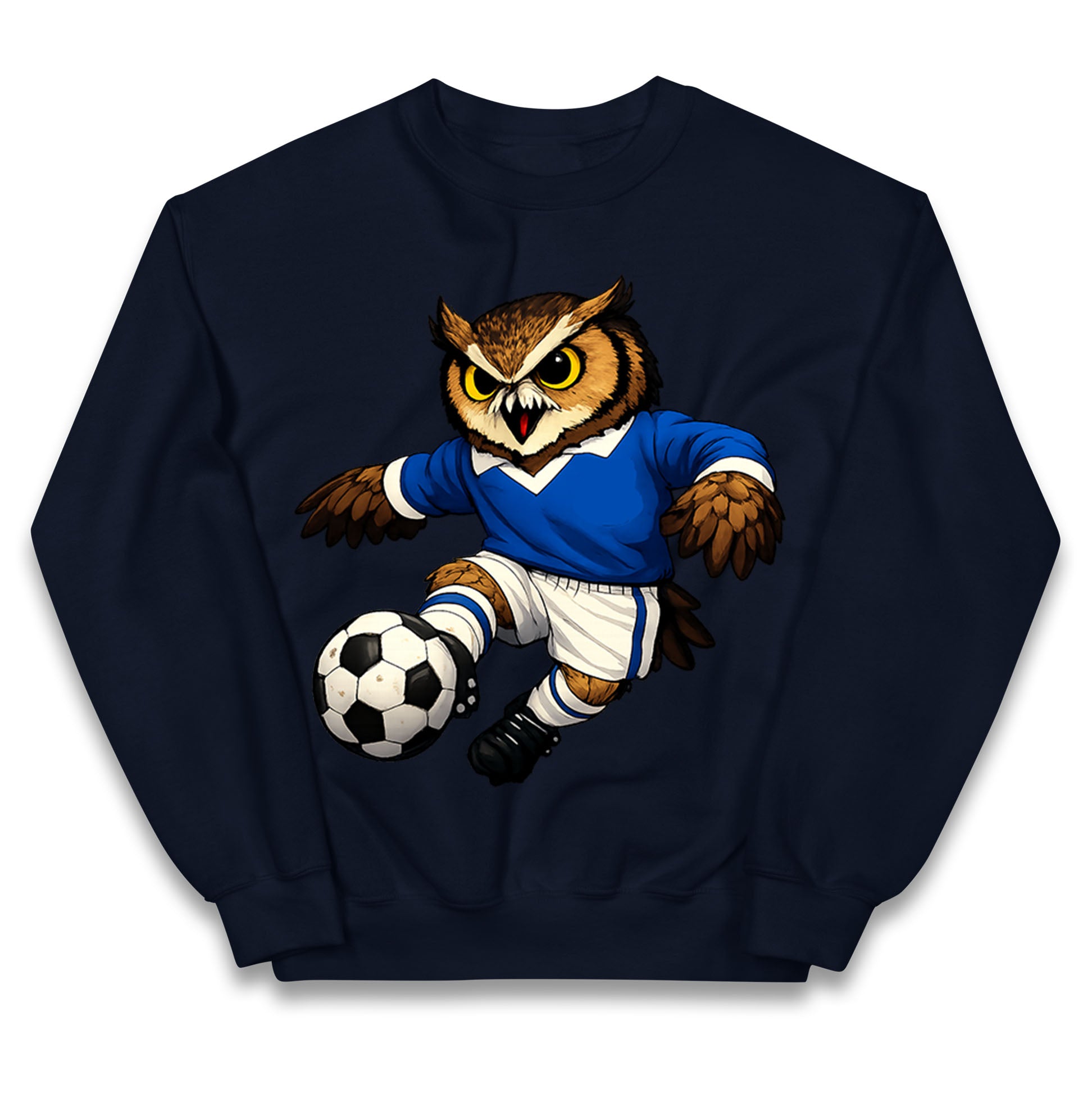 Retro Oldham Football Kids Jumper