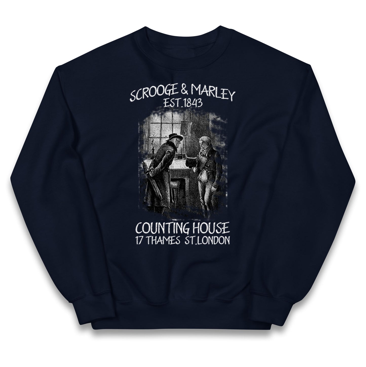 scrooge and marley jumper